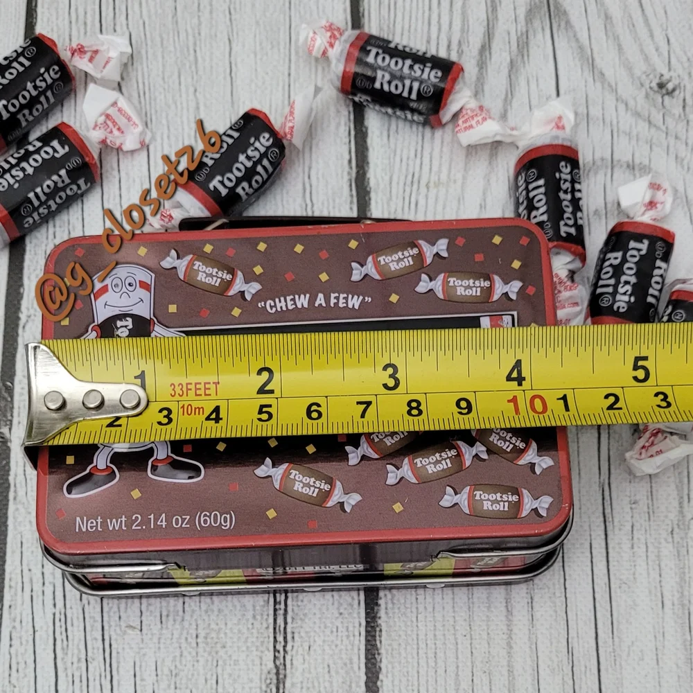 Tootsie Rolls Candies Collectible Gift Tin